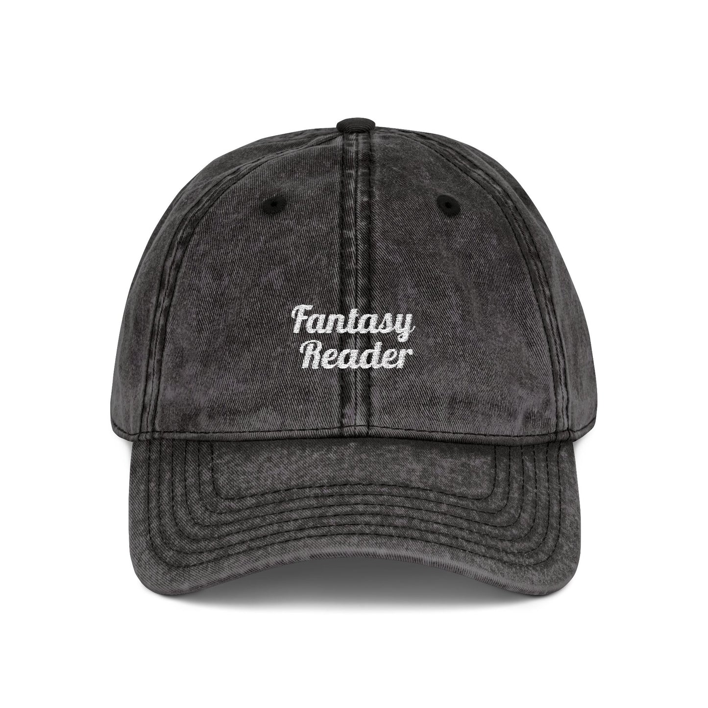 Fantasy Reader Vintage Embroidered Cap
