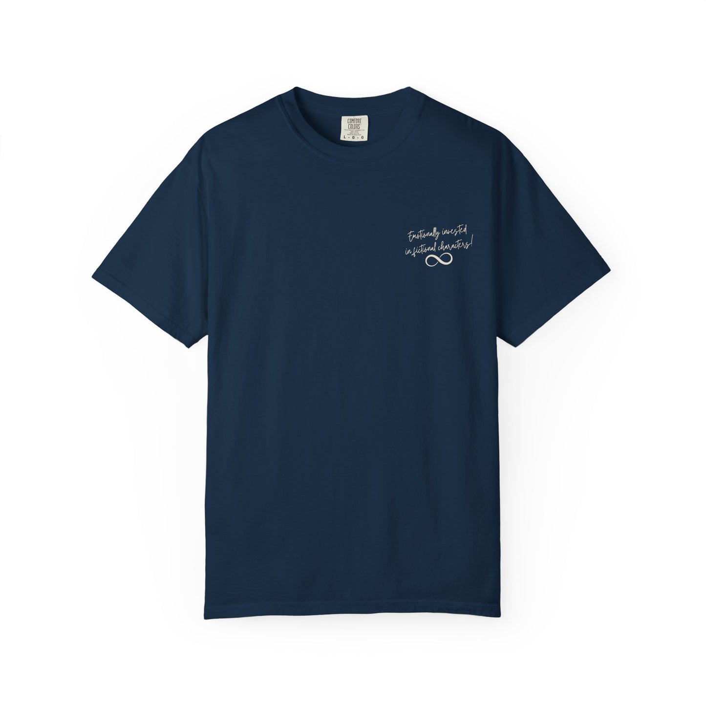 Emotionally Invested in Fictional Characters T-Shirt Dark
