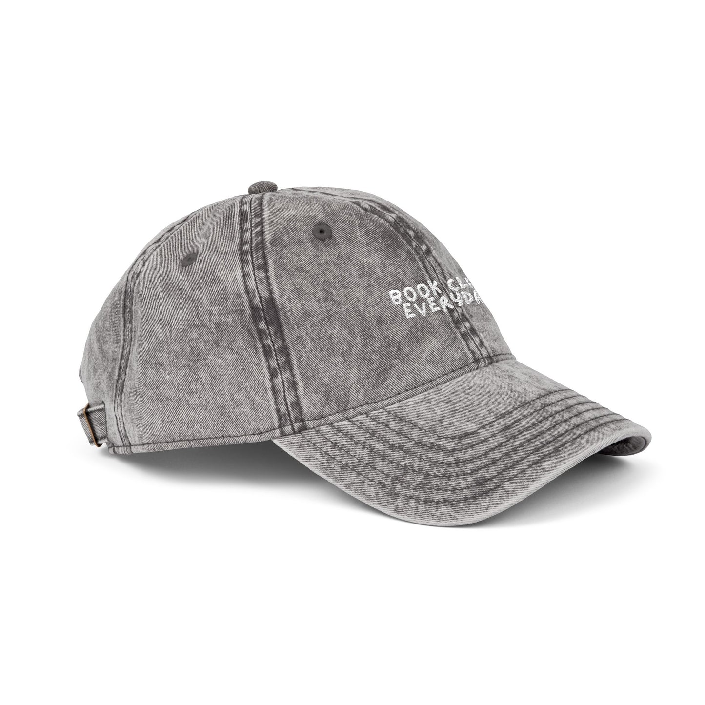 Book Club Everyday Vintage Embroidered Cap