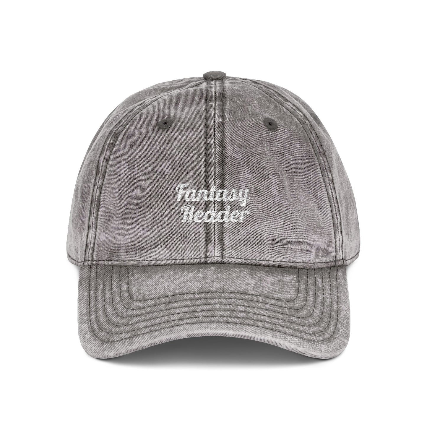 Fantasy Reader Vintage Embroidered Cap