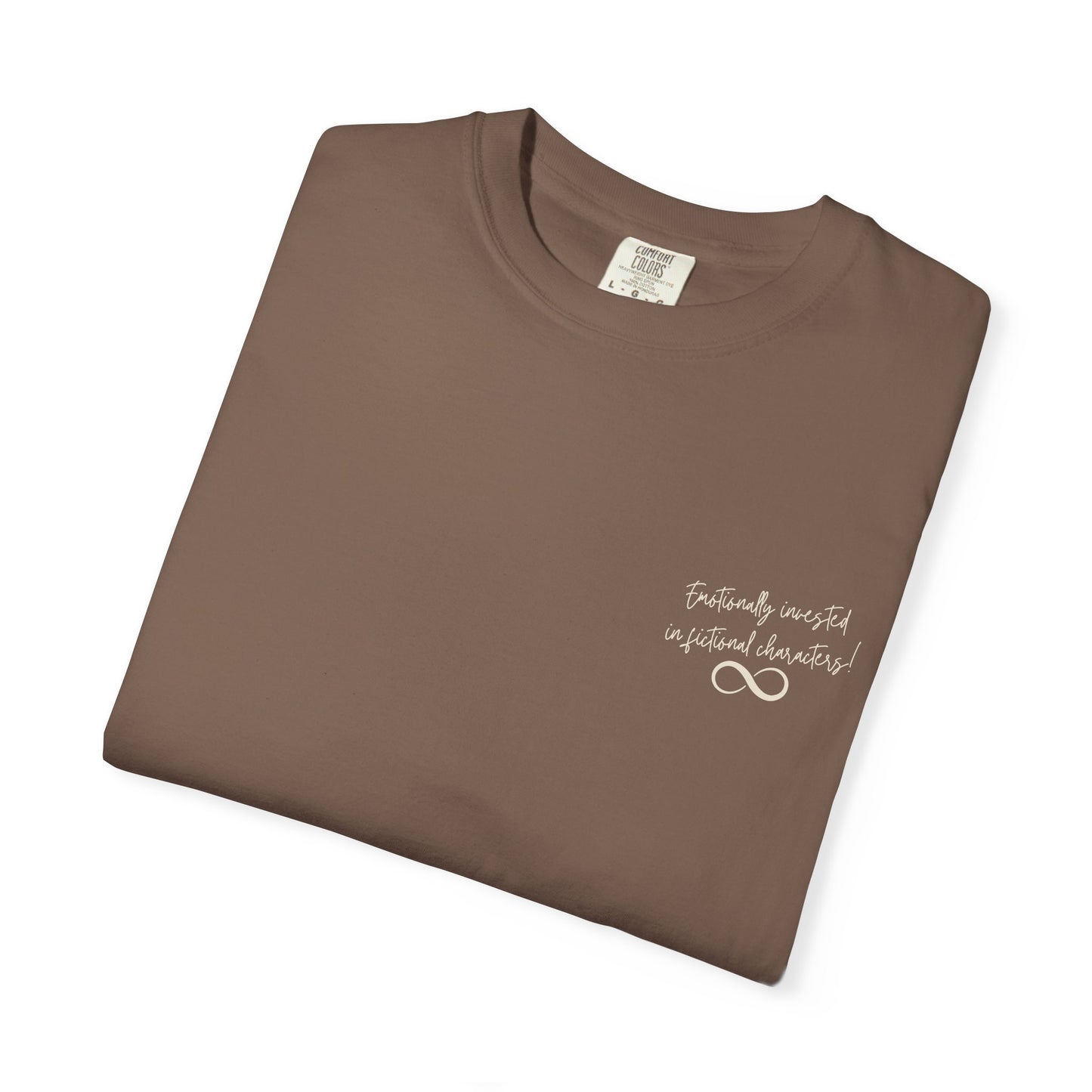 Emotionally Invested in Fictional Characters T-Shirt Dark