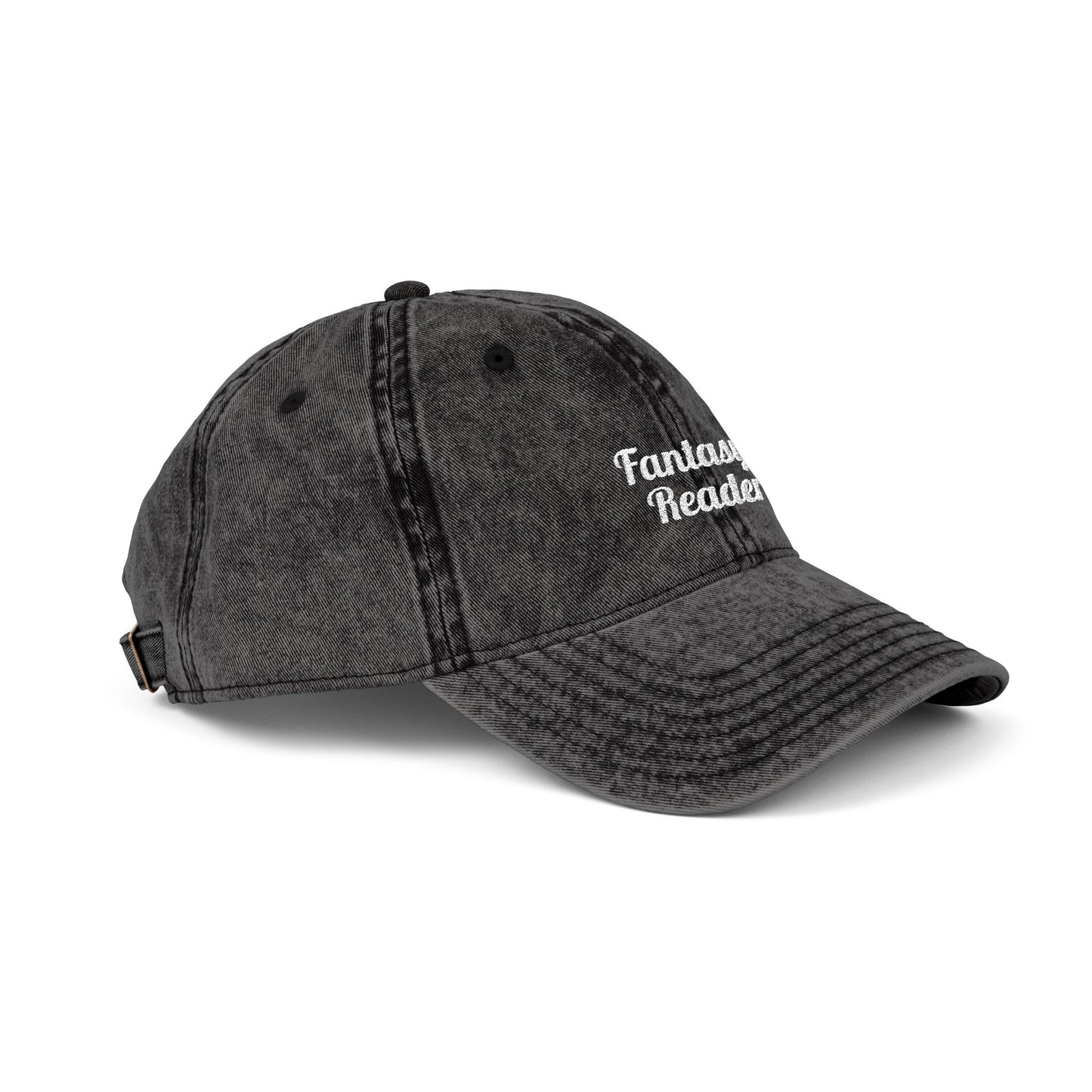 Fantasy Reader Vintage Embroidered Cap