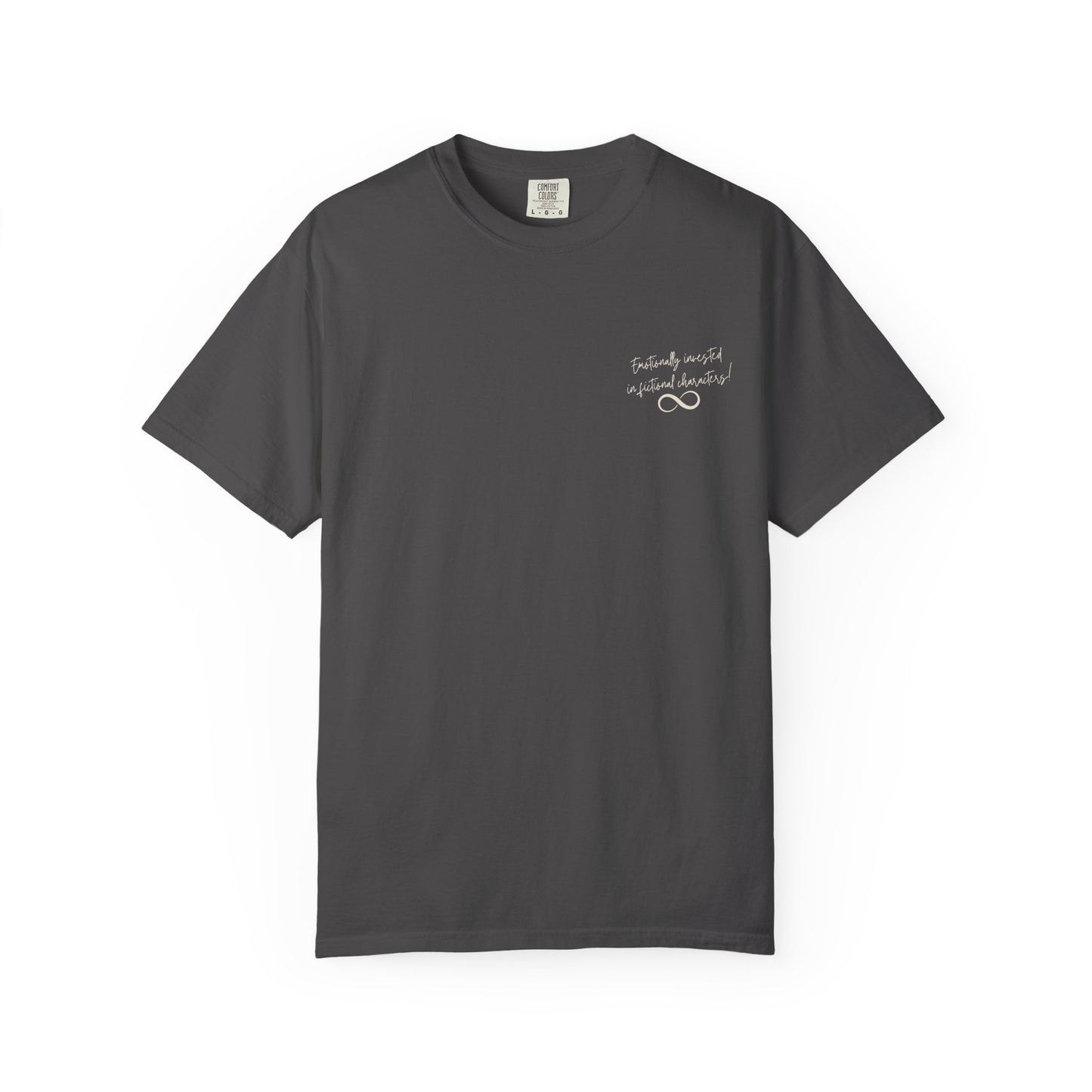 Emotionally Invested in Fictional Characters T-Shirt Dark