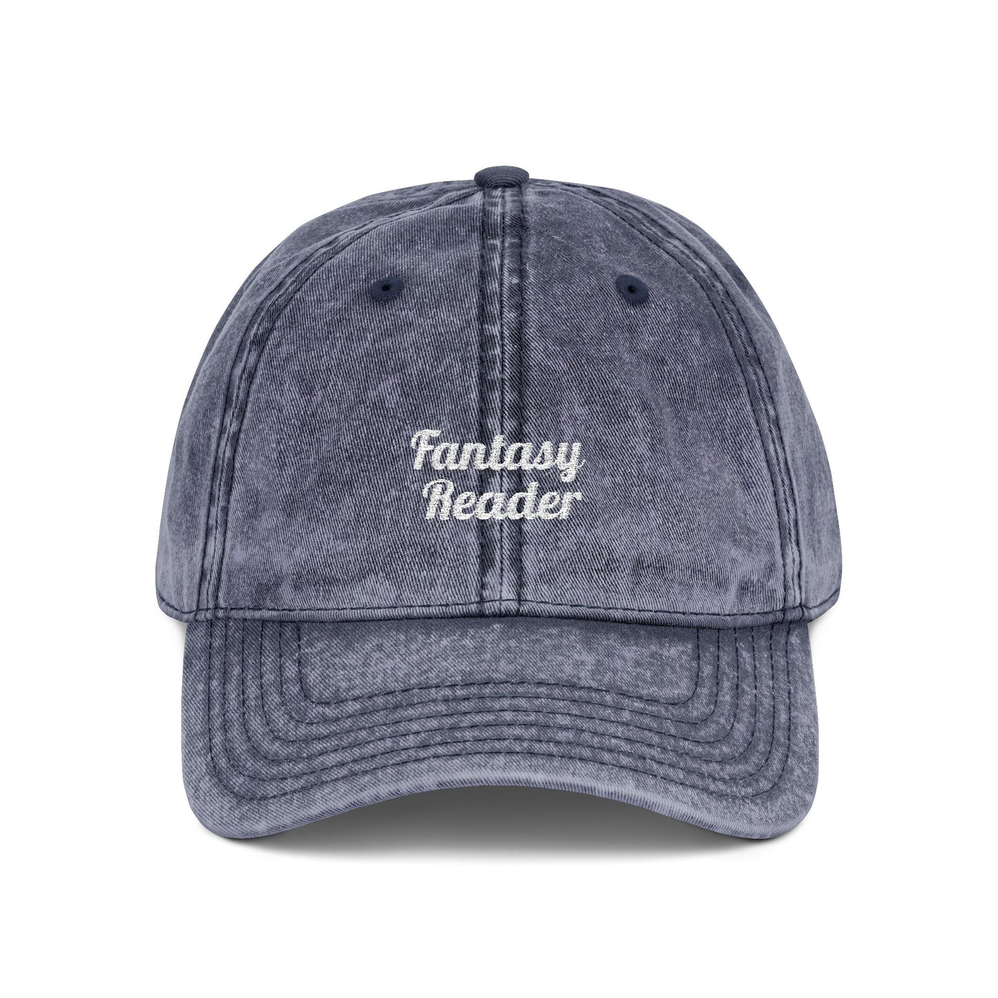 Fantasy Reader Vintage Embroidered Cap