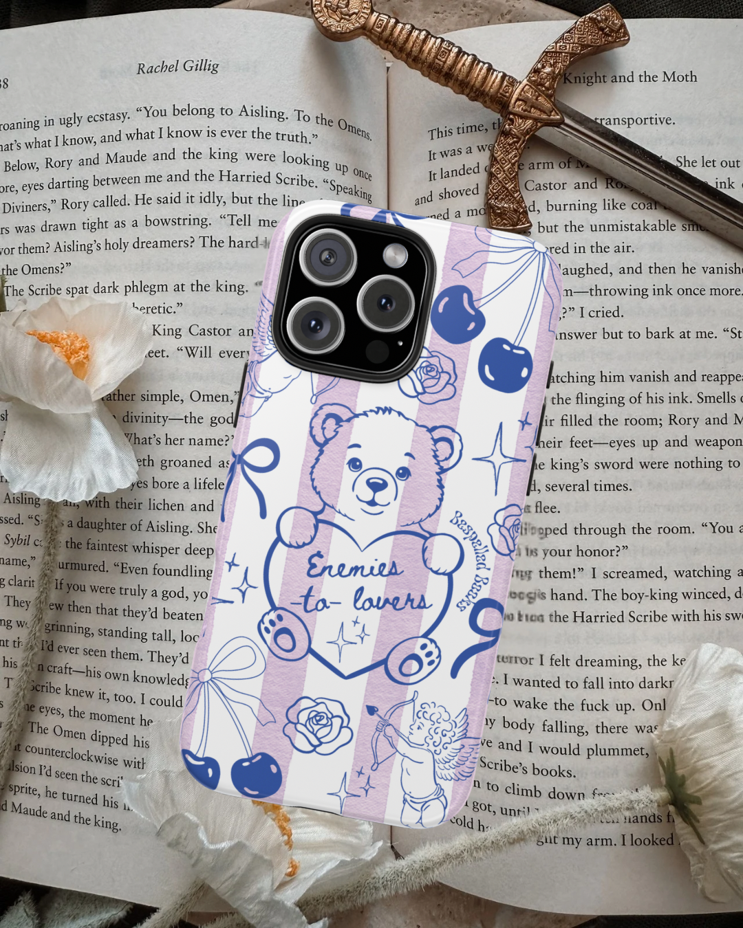 Enemies-to-lovers phone case