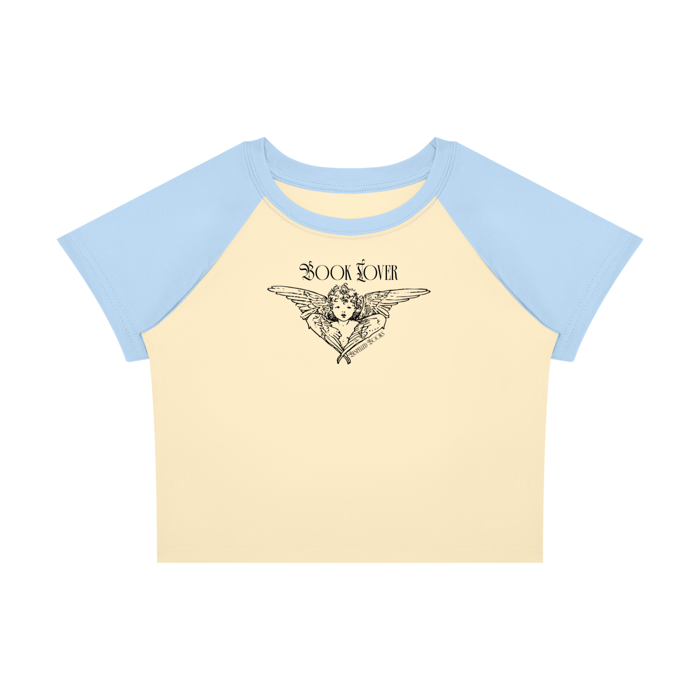 Book Lover Women’s Raglan Color Block Baby T-Shirt