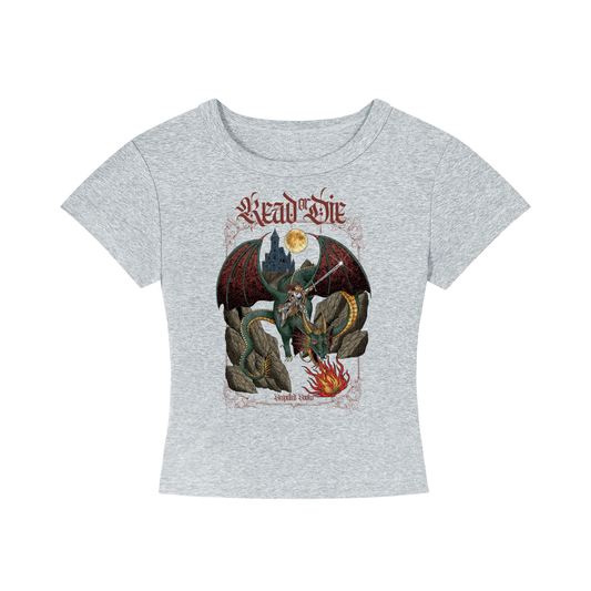 “Read or Die” Cropped T-Shirt