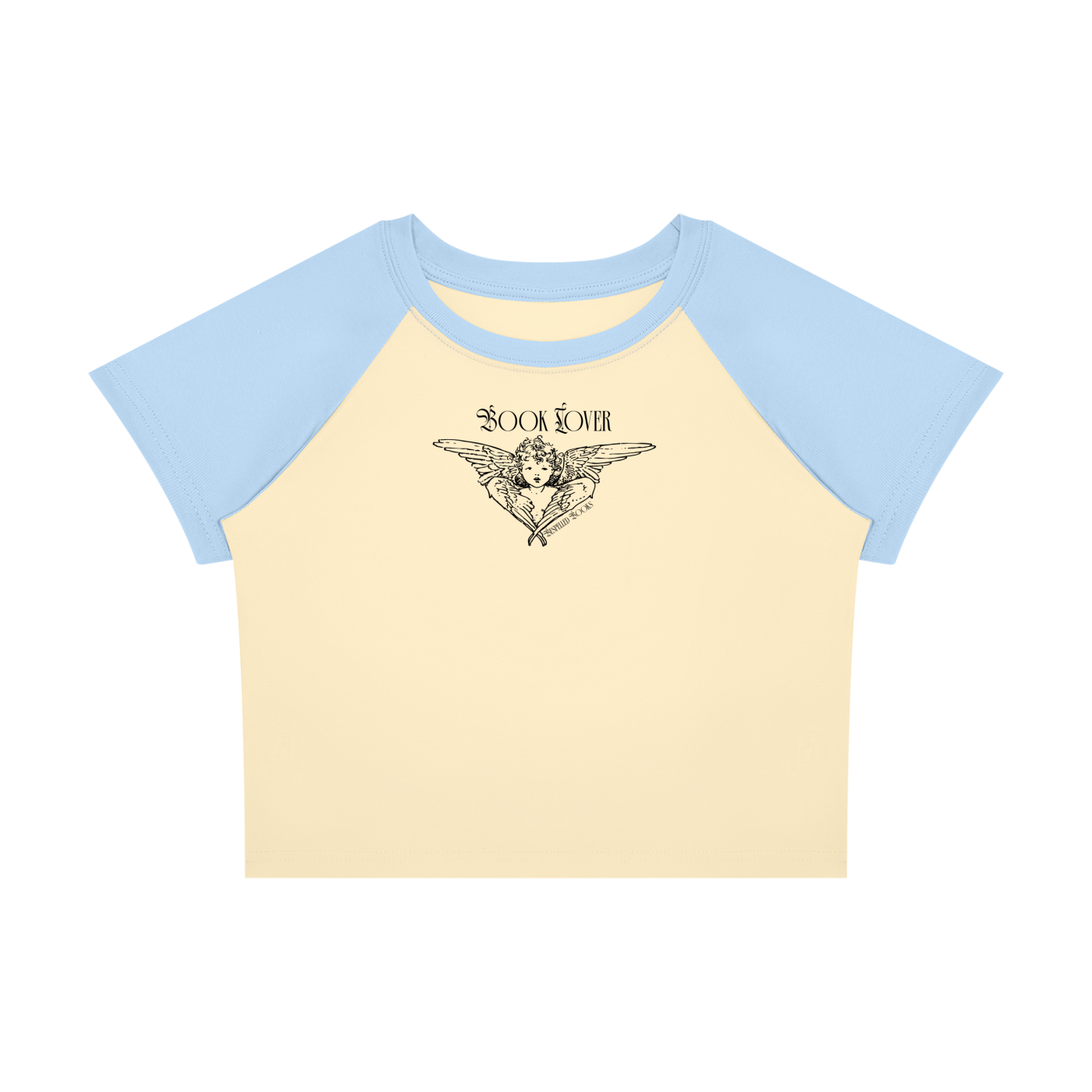Book Lover Women’s Raglan Color Block Baby T-Shirt