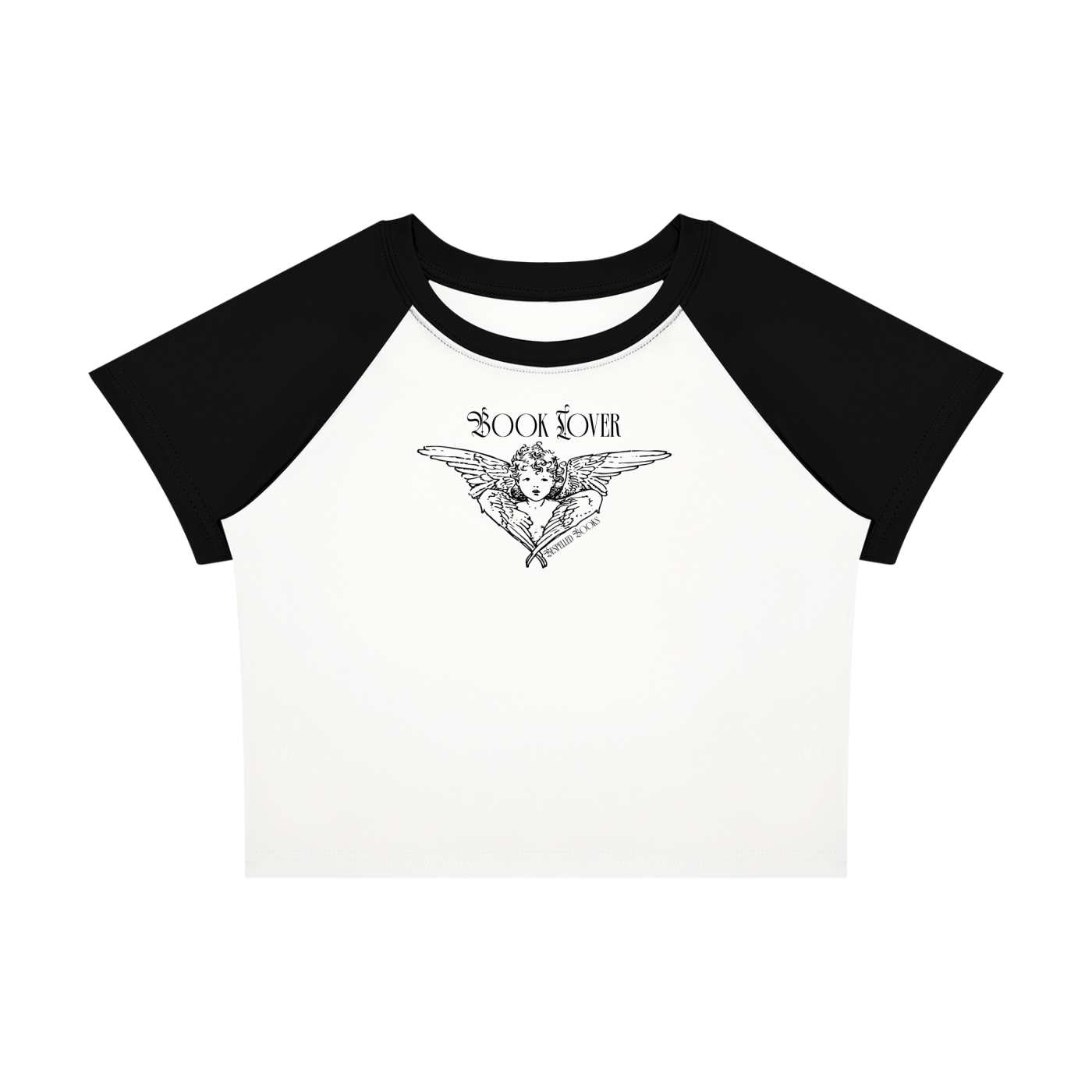 Book Lover Women’s Raglan Color Block Baby T-Shirt