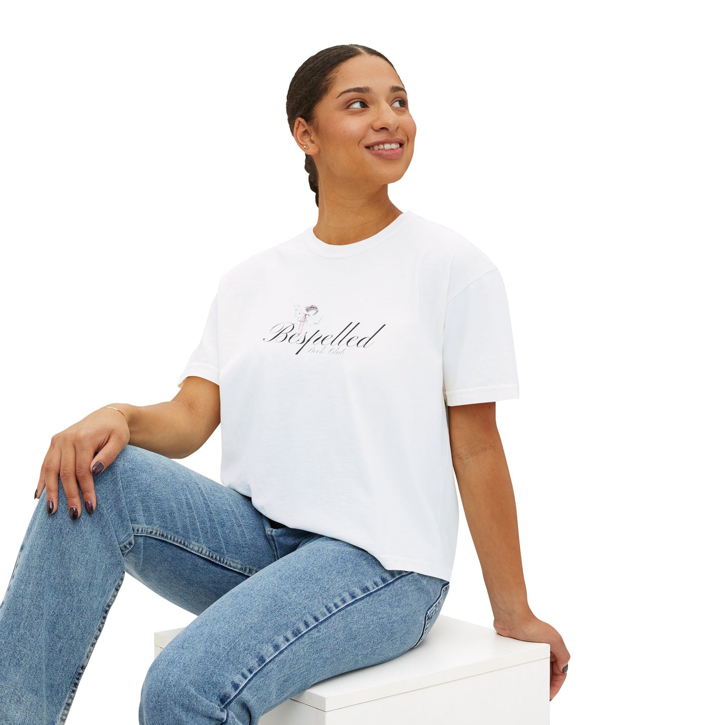 Bespelled Book Club Boxy Tee