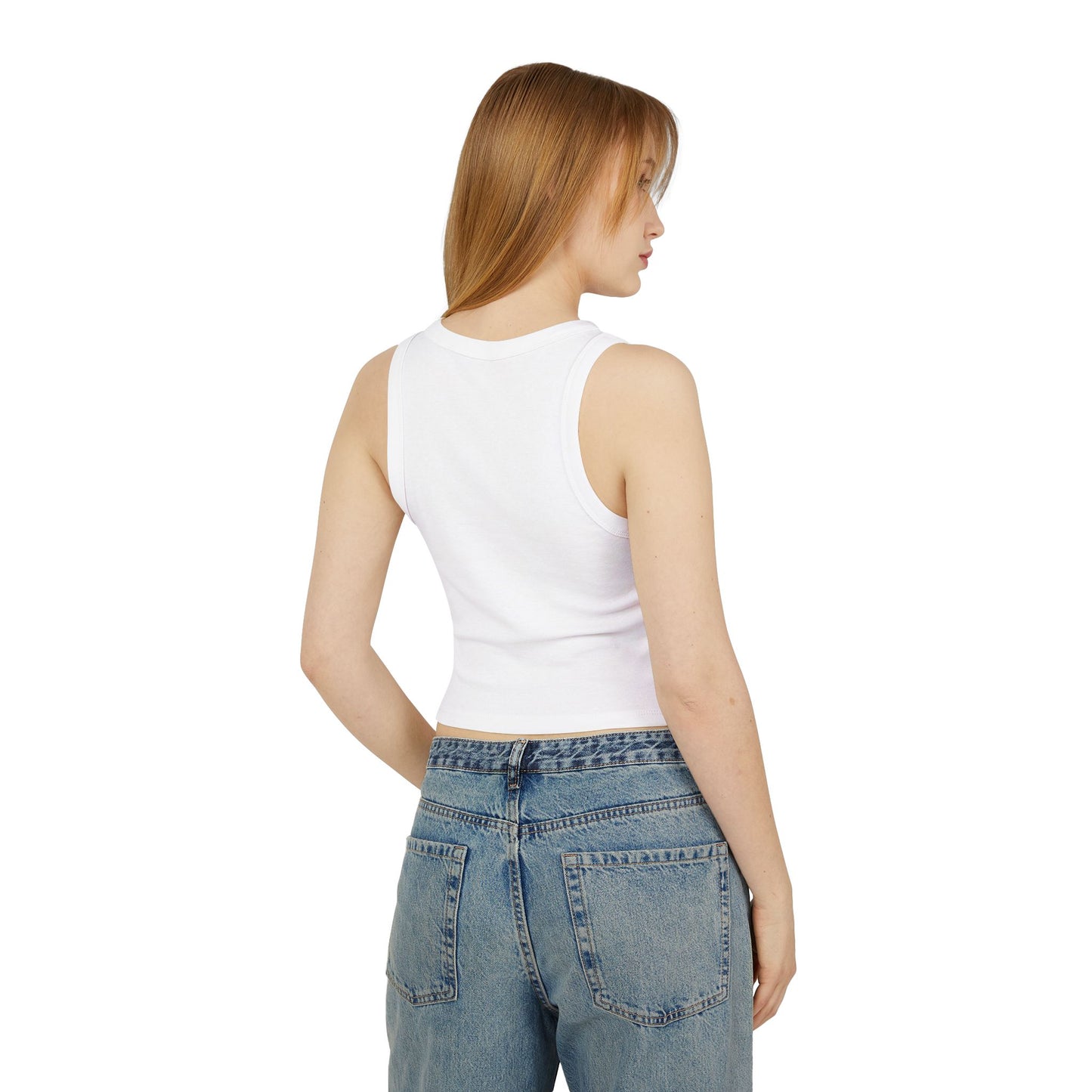 Bespelled Book Club Graphic Racer Tank