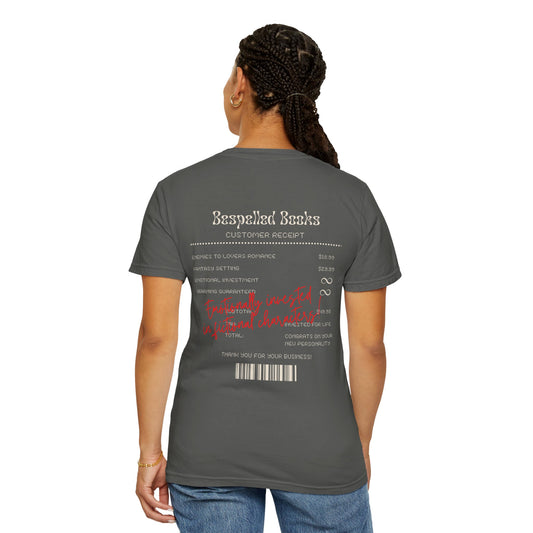 Emotionally Invested in Fictional Characters T-Shirt Dark