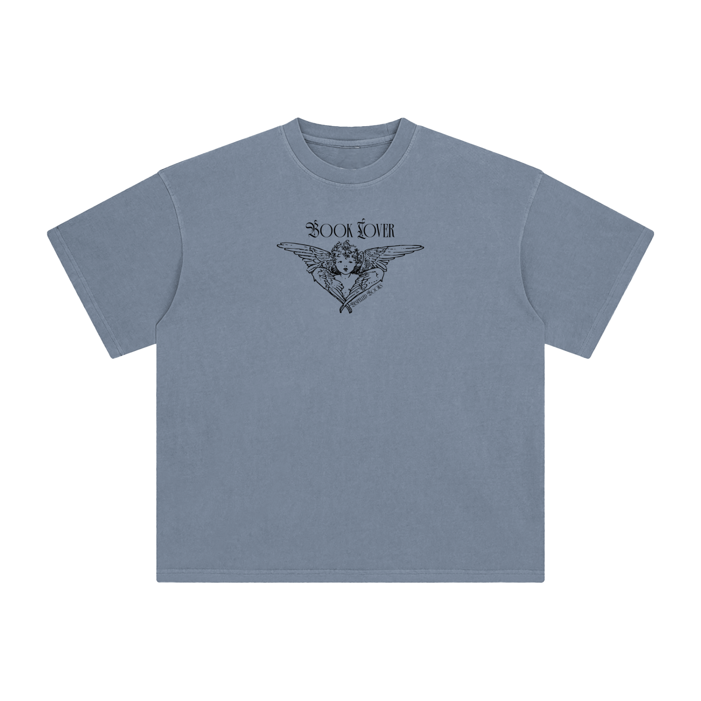 Book Lover Enzyme Washed T-Shirt