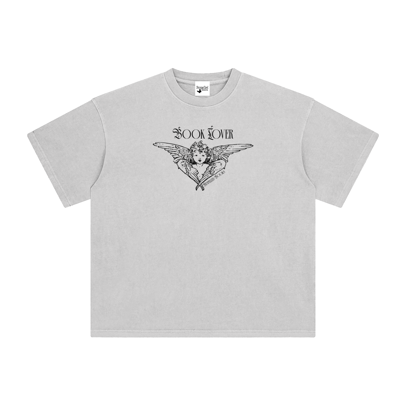 Book Lover Enzyme Washed T-Shirt