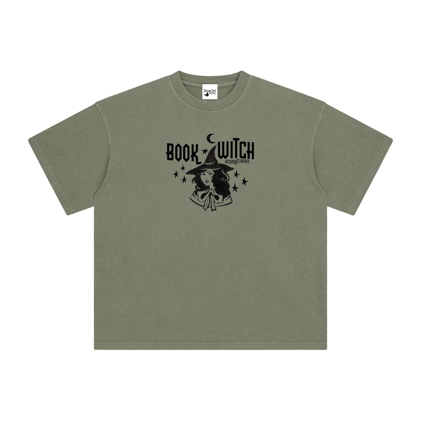 Book Witch Enzyme Washed T-Shirt