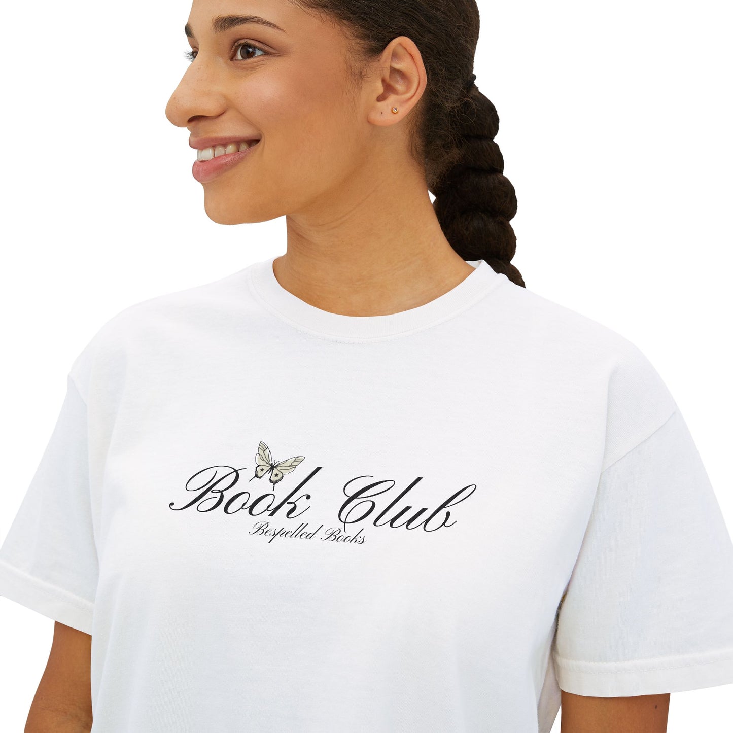 Book Club Boxy Tee