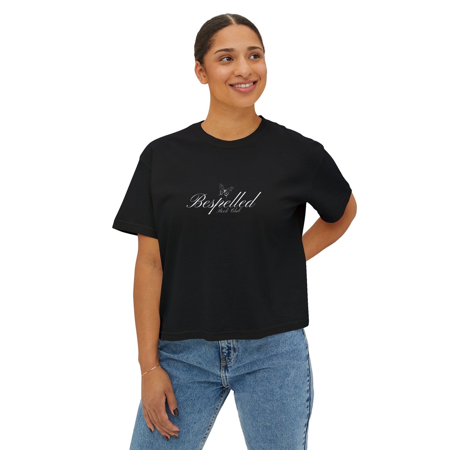 Bespelled Book Club Boxy Tee