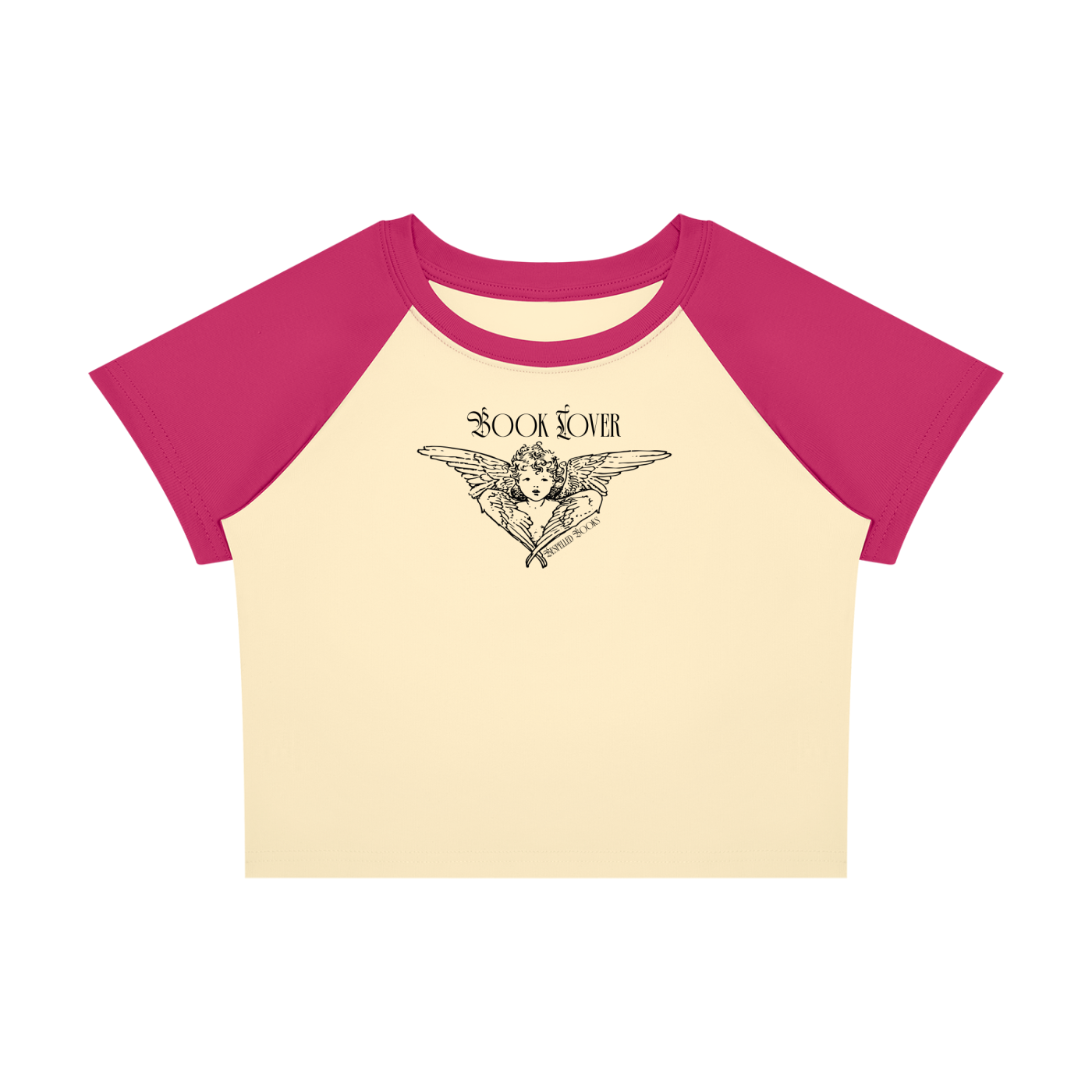 Book Lover Women’s Raglan Color Block Baby T-Shirt