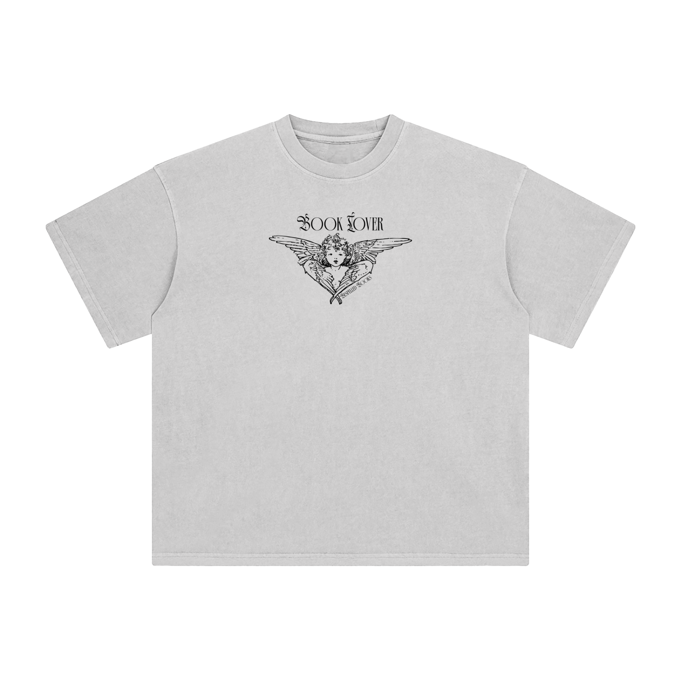 Book Lover Enzyme Washed T-Shirt