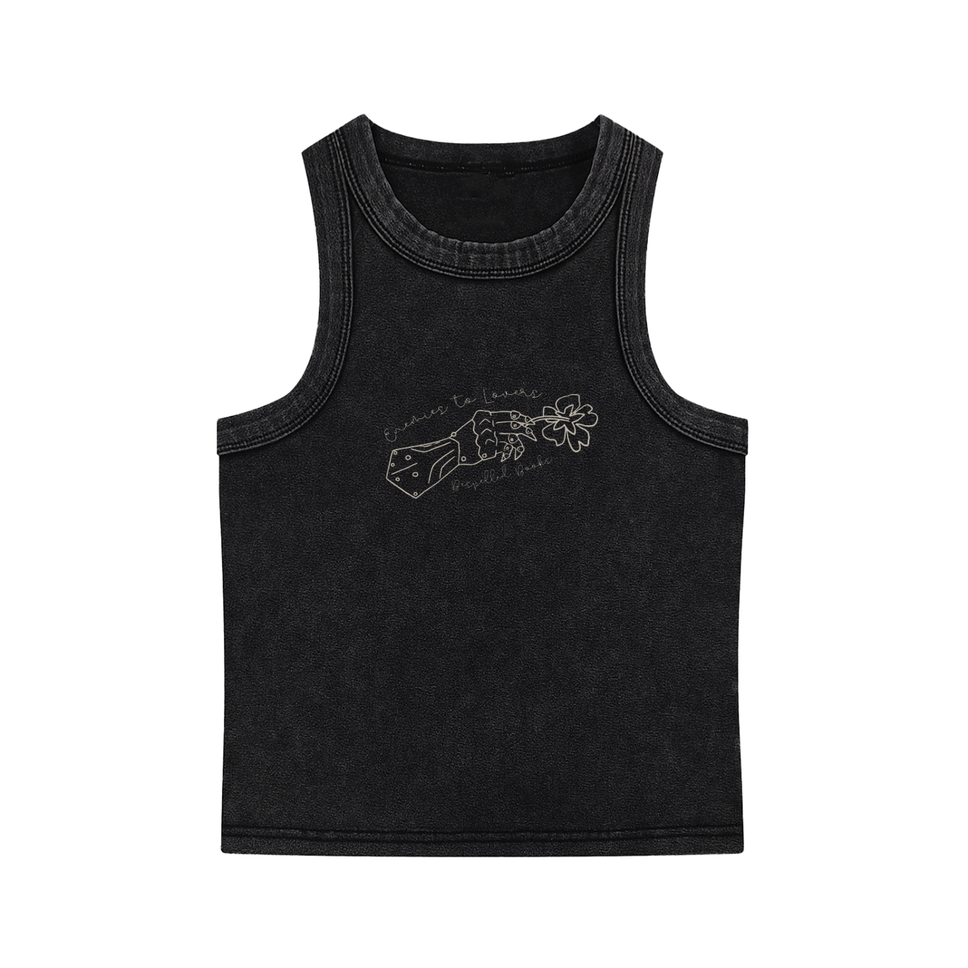 Enemies to Lovers Gauntlet Snow Washed Tank Top