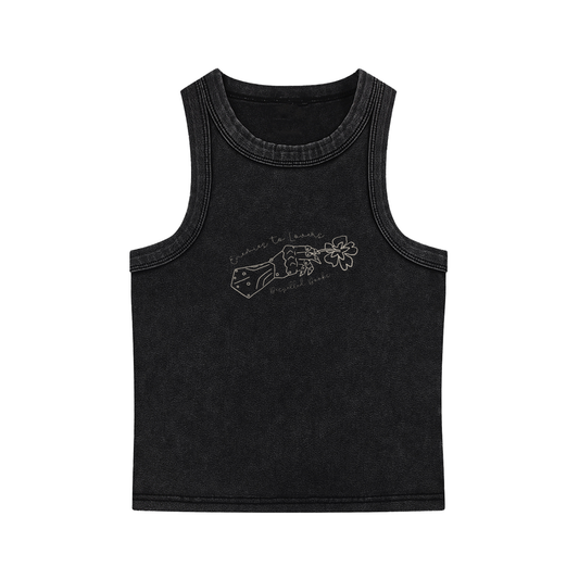 Enemies to Lovers Gauntlet Snow Washed Tank Top