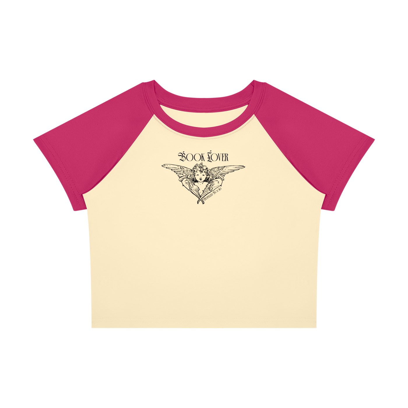 Book Lover Women’s Raglan Color Block Baby T-Shirt