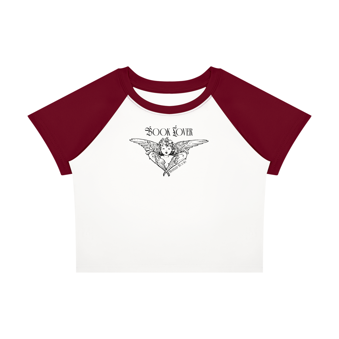 Book Lover Women’s Raglan Color Block Baby T-Shirt