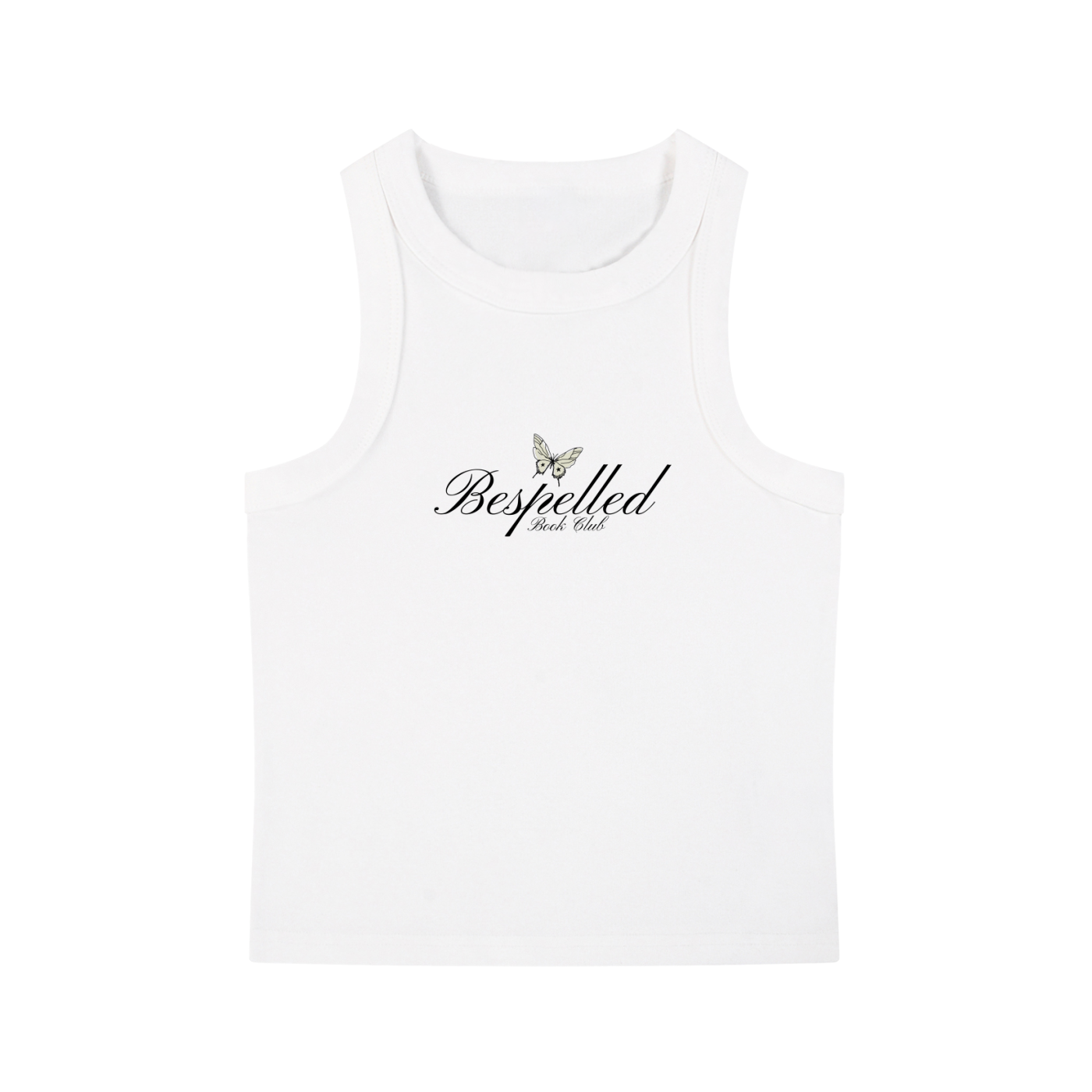 Bespelled Book Club Snow Washed Tank Top
