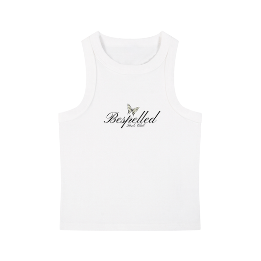 Bespelled Book Club Snow Washed Tank Top