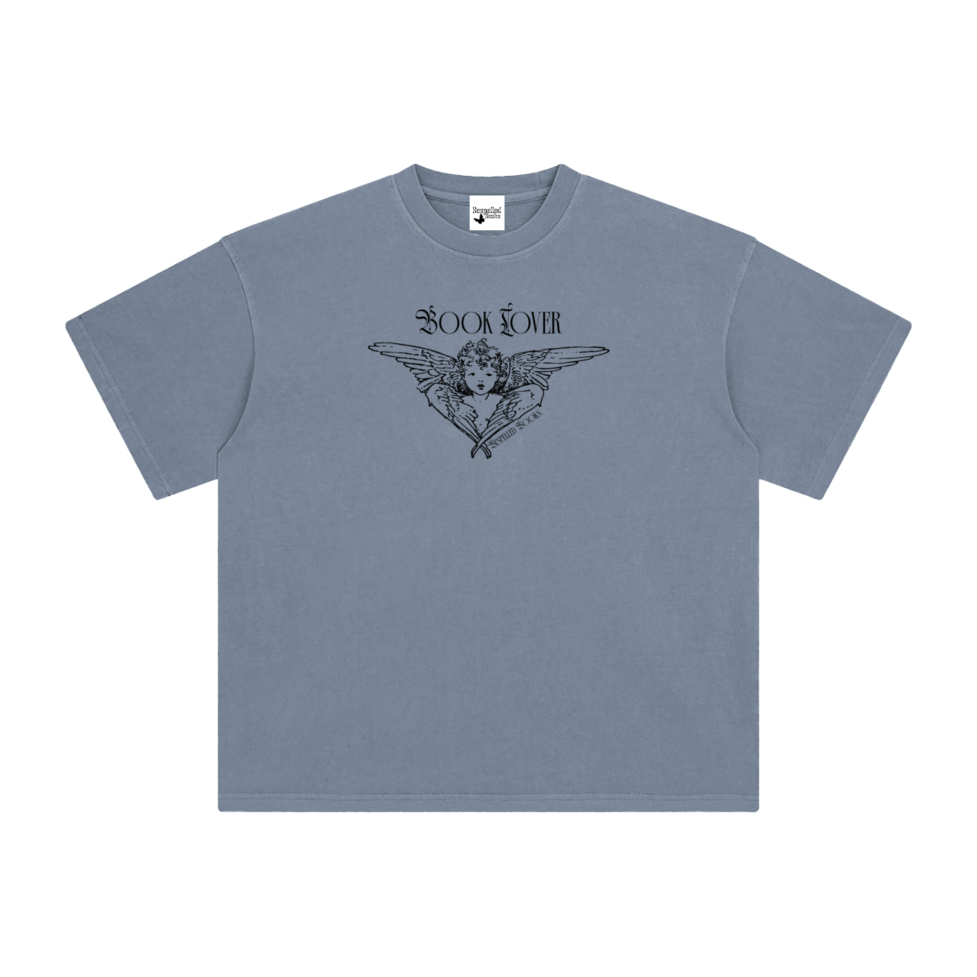 Book Lover Enzyme Washed T-Shirt